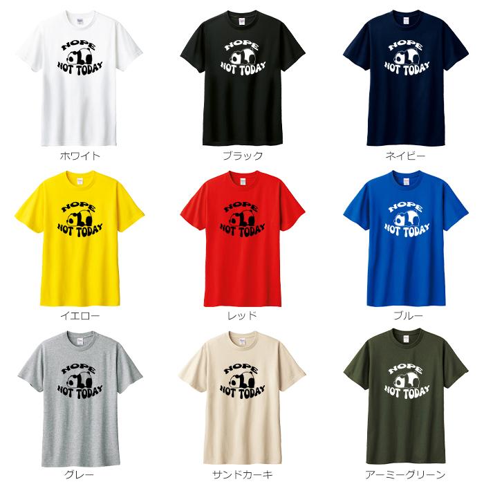 Tシャツ パンダ メンズ レディース ジュニア 半袖 長袖 おもしろ 可愛い パロディ ティシャツ | 3枚目