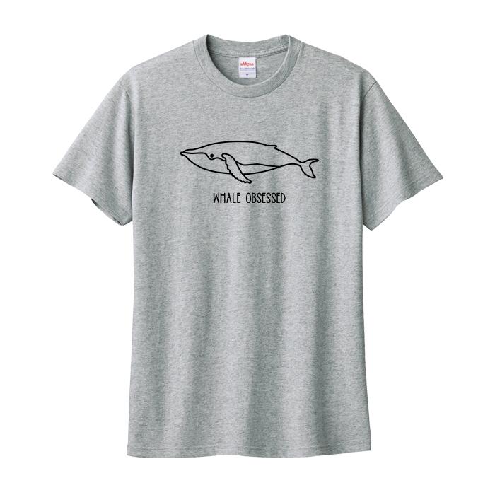 Tシャツ クジラに夢中 おしゃれ くじら ティシャツ 鯨 Tshirt | 2枚目
