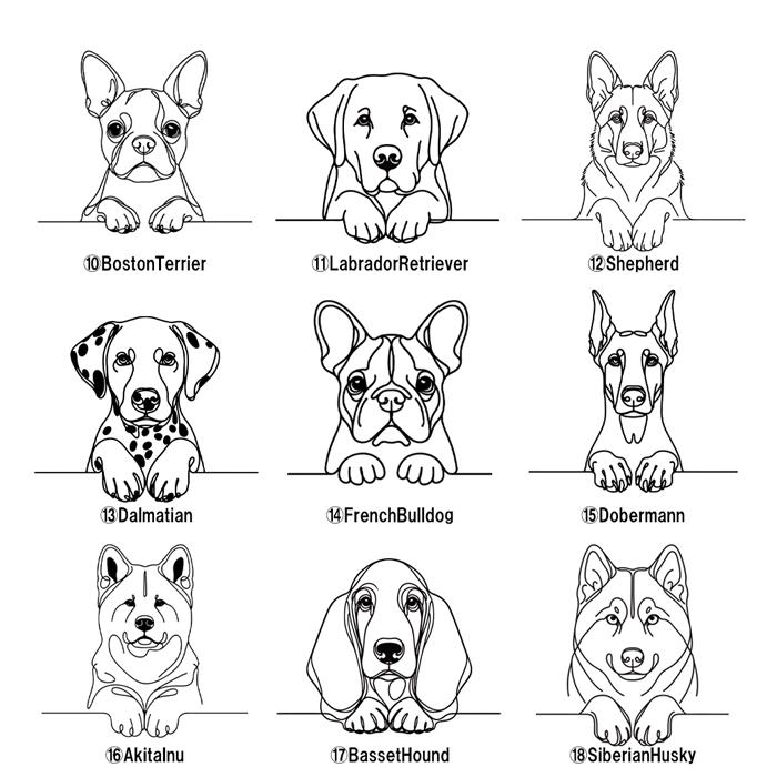 Tシャツ 名入れ 犬 メンズ レディース ジュニア おしゃれ かわいい ドッグ ティシャツ | 6枚目