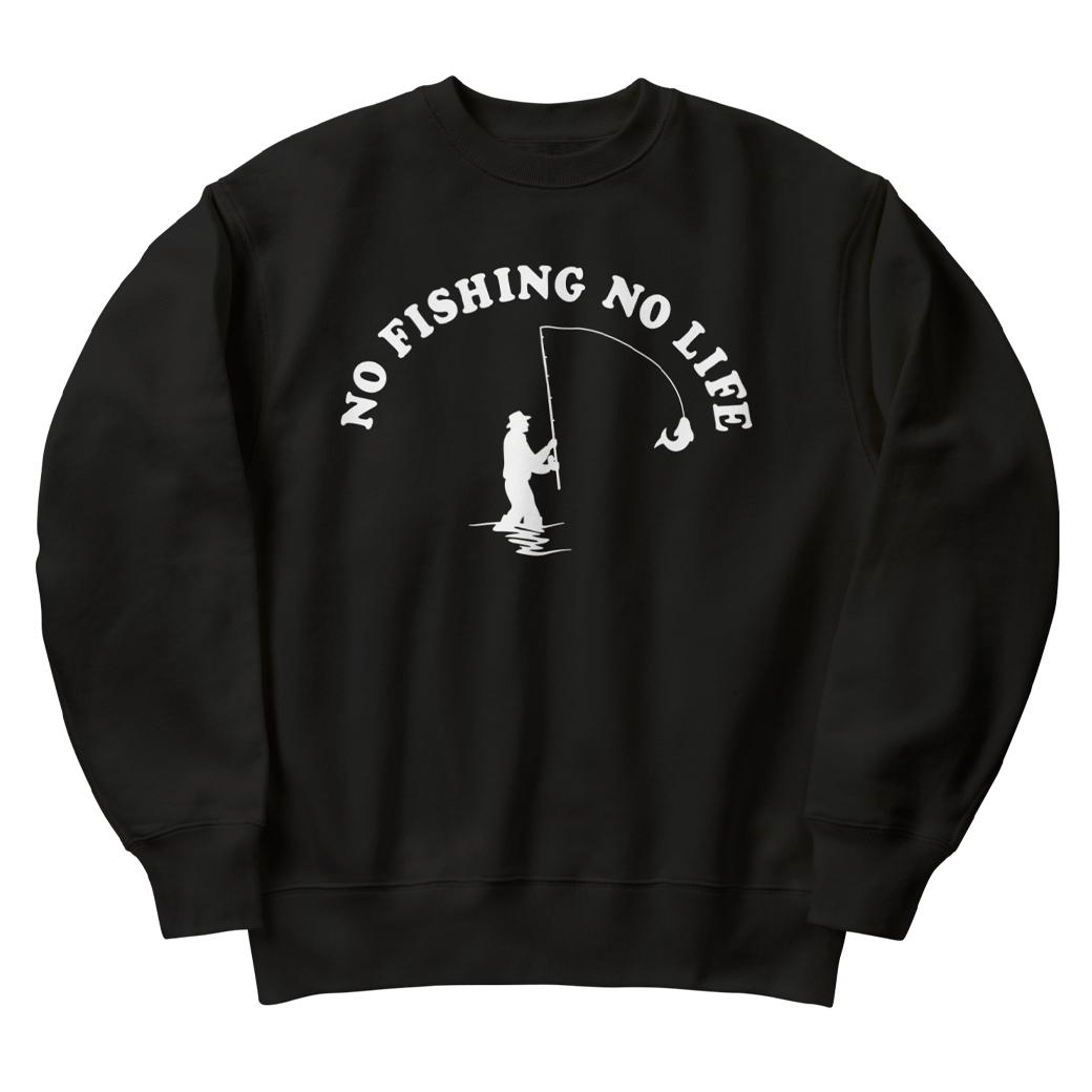 スウェット 釣り メンズ レディース ジュニア おしゃれ つり ライト トレーナー | 2枚目